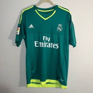 Adidas Real Madrid goalie jersey 15/16